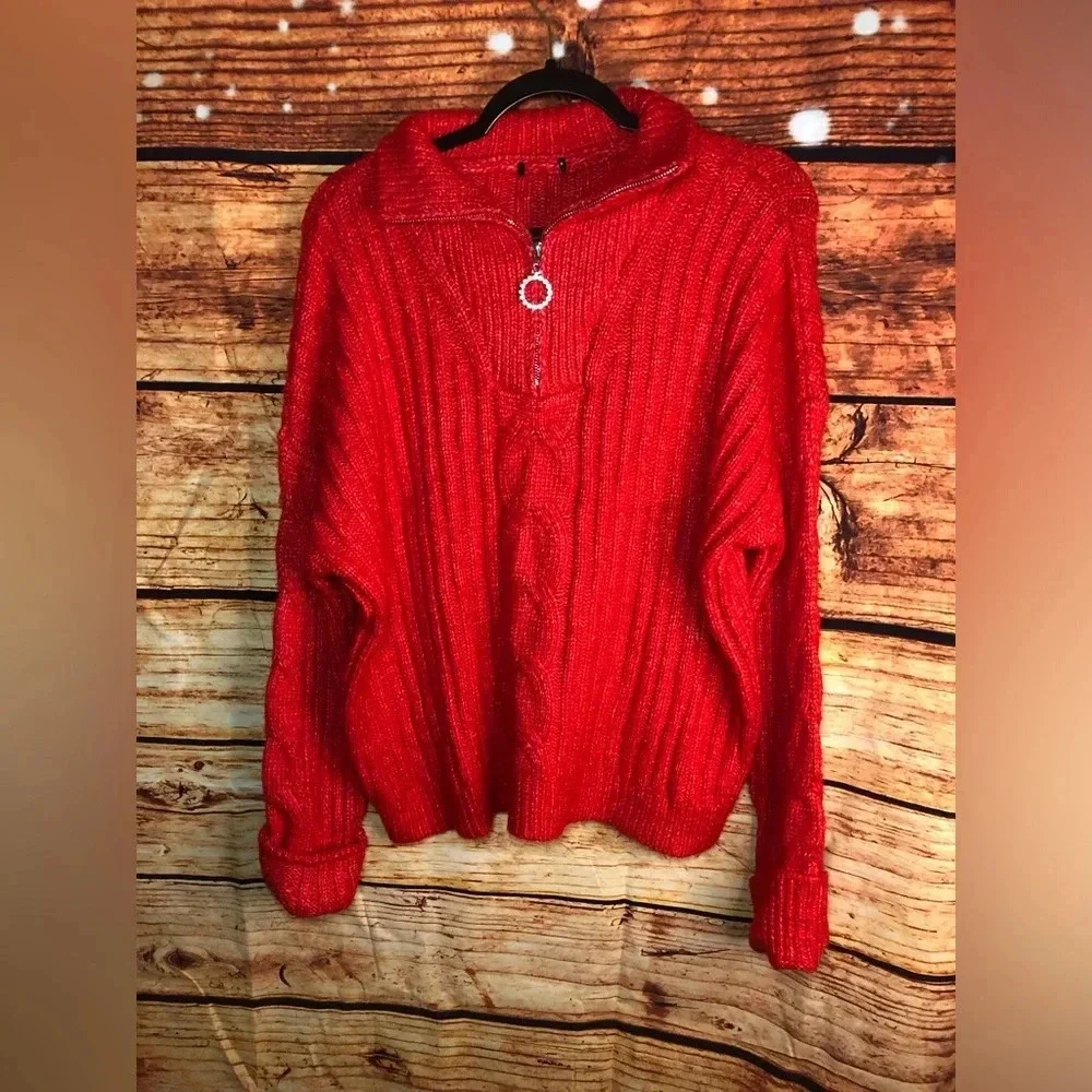 Red Venus Sweater